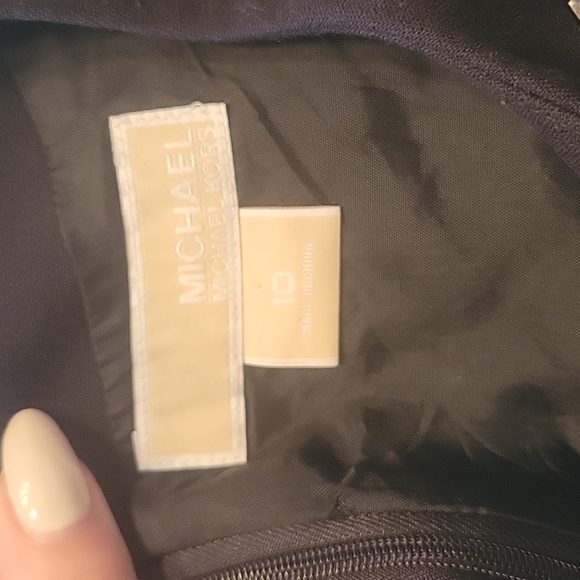 Michael Kors black studded dress 10 - Picture 5 of 5